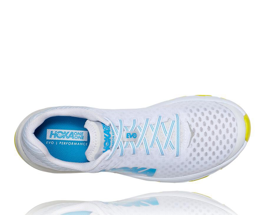 Tenis Hoka One One Feminino Branco - Evo Carbon Rocket - 278-OZMXHG